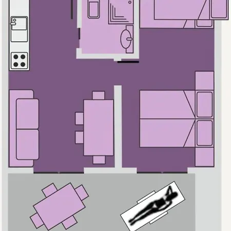 Fully Furnished On The Floor Bibione
